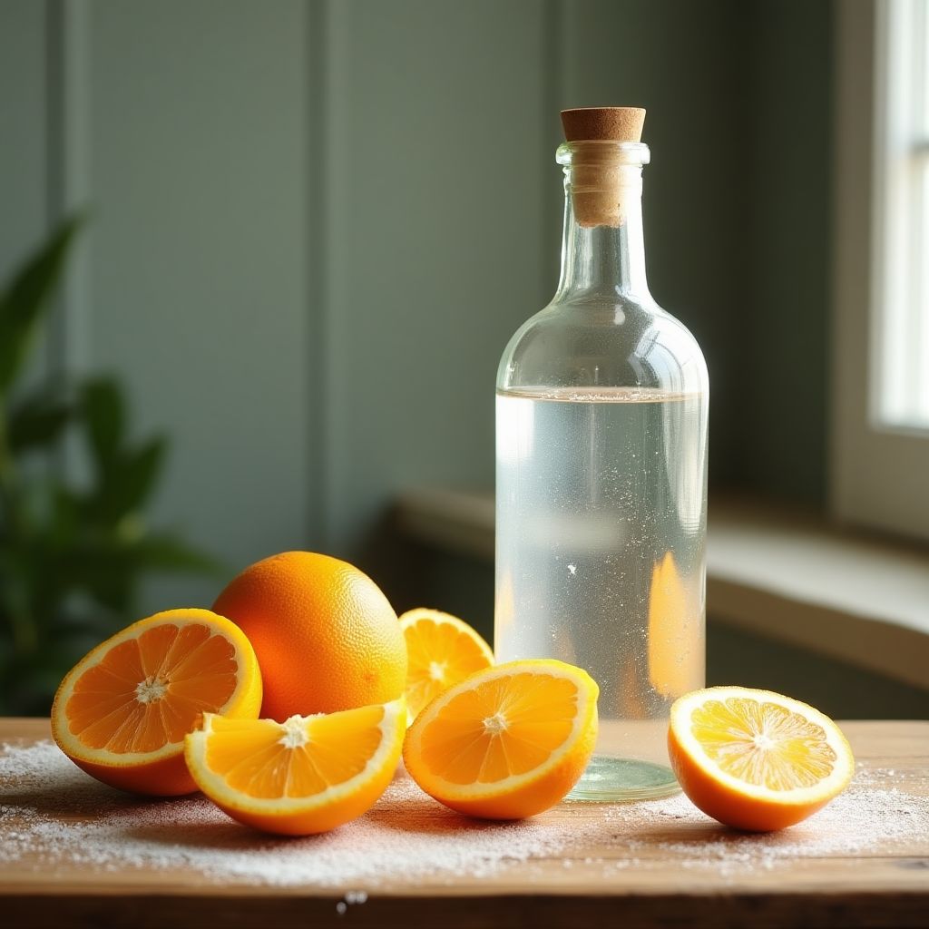 Natural cleaning demonstration