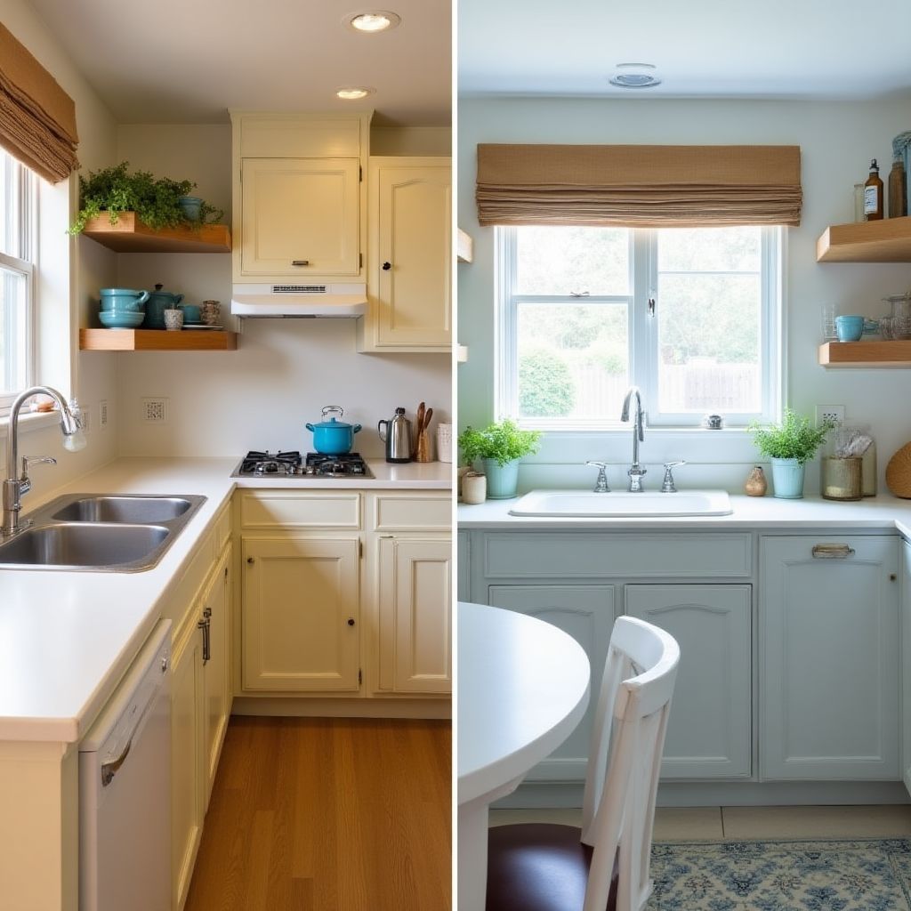 Small kitchen transformation